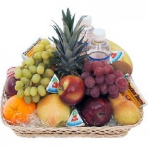 fruit and cheese basket